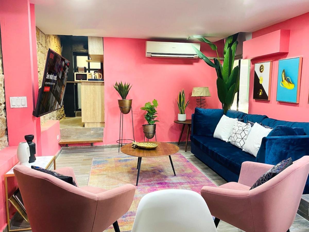 Amazinn Places Casco Viejo Pink Desing And Pool Ix *